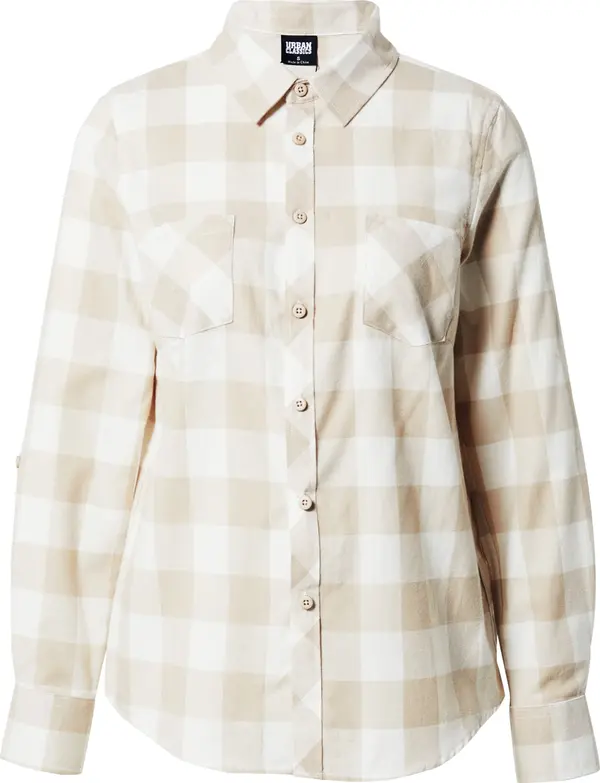 Urban Classics Urban Classics Bluza  boja devine dlake (camel) / bijela