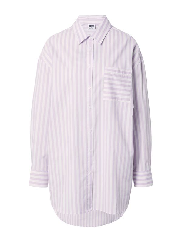 Urban Classics Urban Classics Bluza  lila / bijela