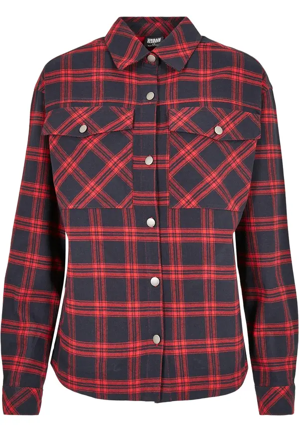 Urban Classics Urban Classics Bluza  mornarsko plava / crvena