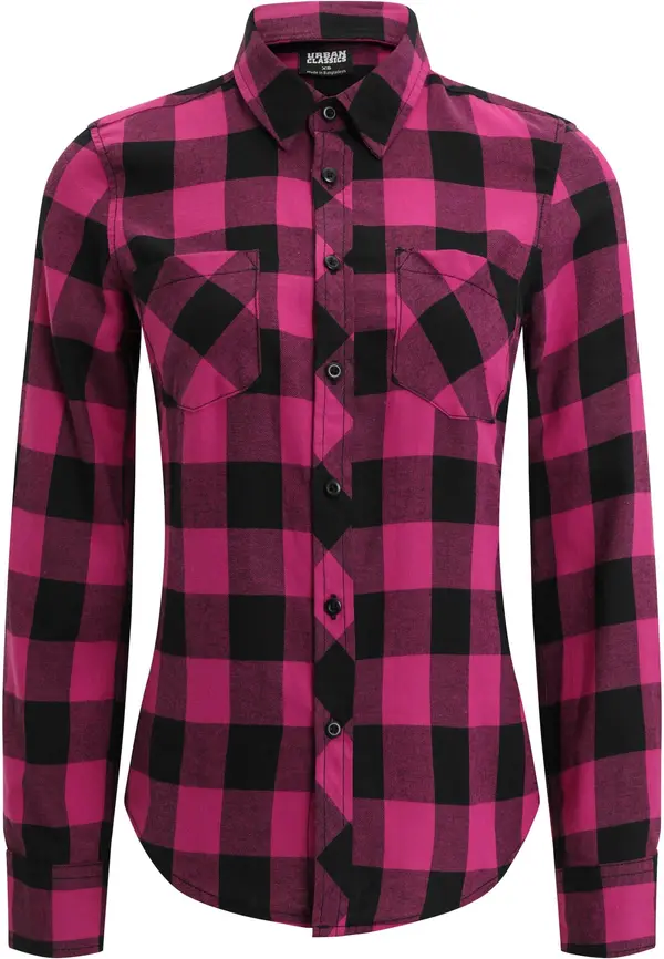 Urban Classics Urban Classics Bluza  roza / crna