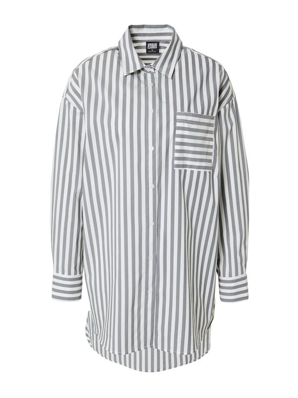 Urban Classics Urban Classics Bluza  siva / bijela