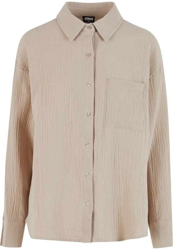 Urban Classics Urban Classics Bluza  tamno bež
