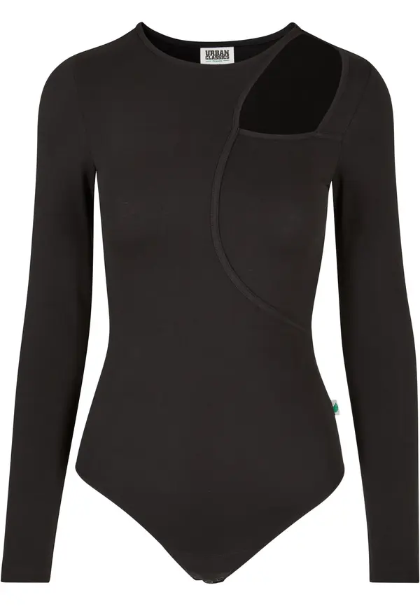 Urban Classics Urban Classics Bodi majica  crna