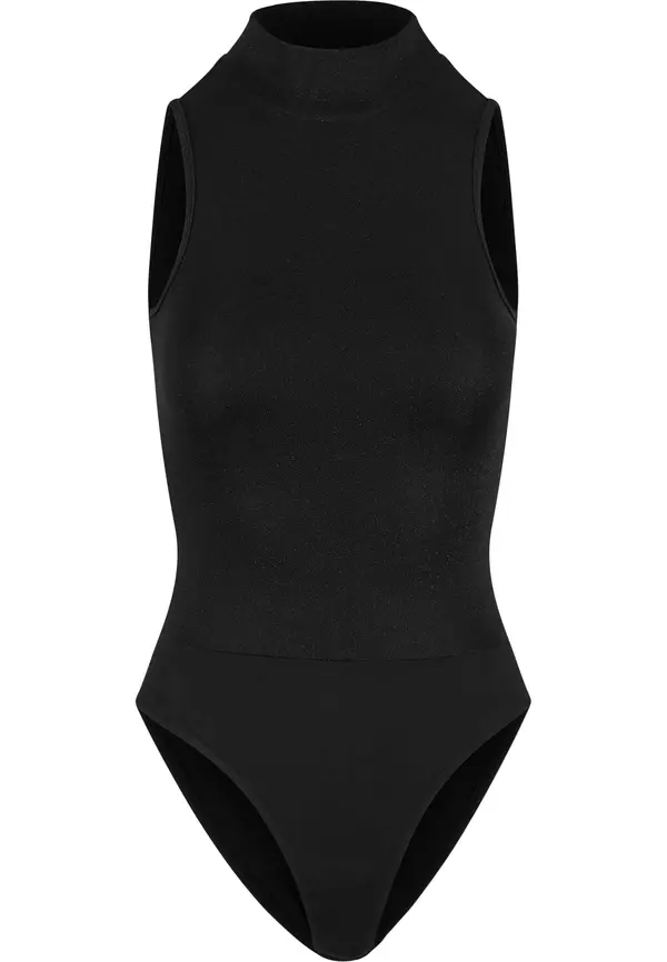 Urban Classics Urban Classics Bodi majica  crna