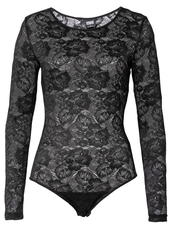 Urban Classics Urban Classics Bodi majica  crna