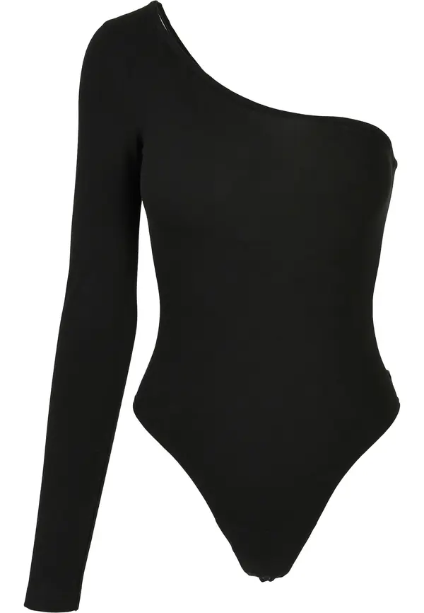 Urban Classics Urban Classics Bodi majica  crna