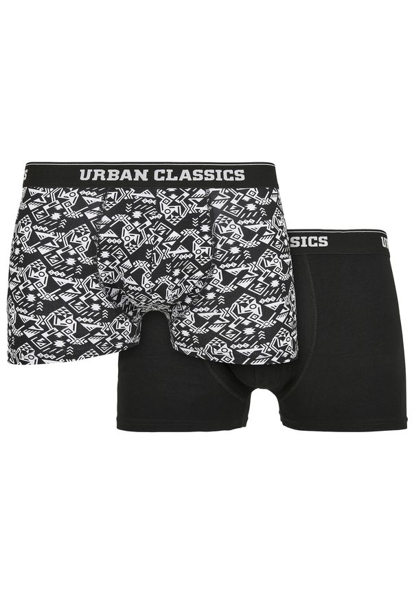 Urban Classics Urban Classics Bokserice  crna / bijela