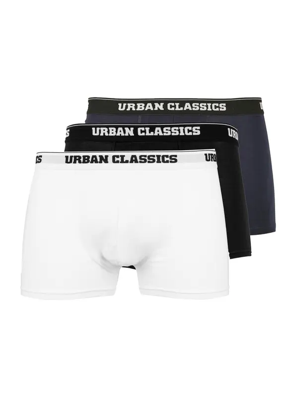 Urban Classics Urban Classics Bokserice  mornarsko plava / crna / bijela