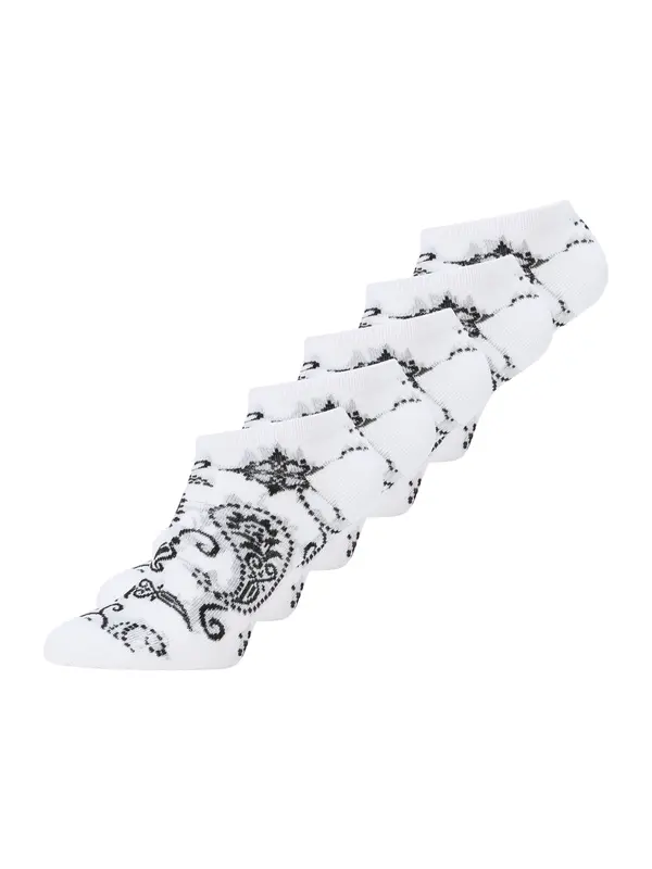 Urban Classics Urban Classics Čarape 'Bandana'  crna / bijela
