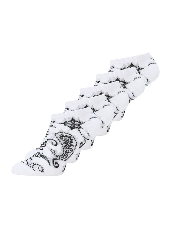 Urban Classics Urban Classics Čarape 'Bandana'  crna / bijela