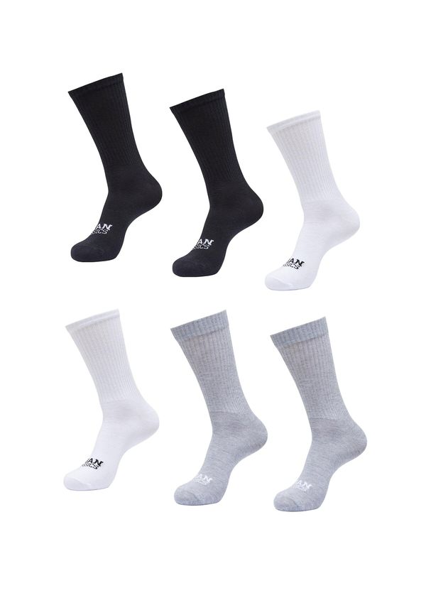 Urban Classics Urban Classics Čarape  bazalt siva / crna / bijela