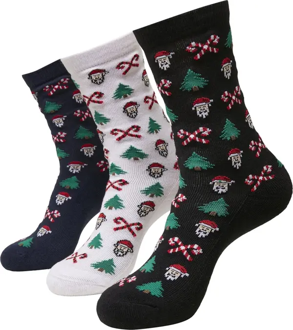 Urban Classics Urban Classics Čarape 'Grumpy Santa'  miks boja