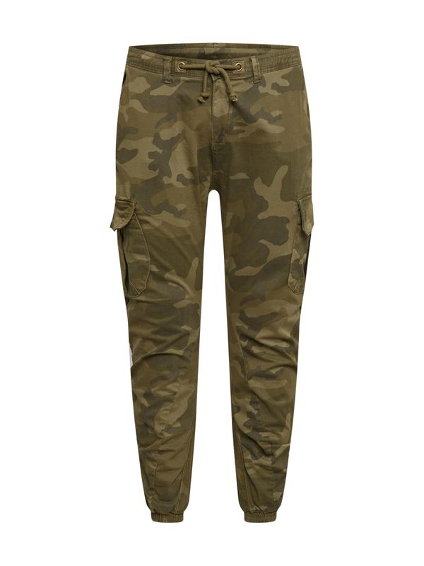 Urban Classics Urban Classics Cargo hlače  kaki / maslinasta / tamno zelena