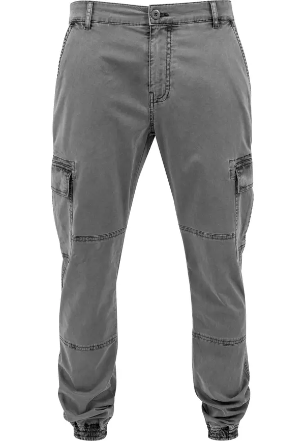 Urban Classics Urban Classics Cargo hlače  kameno siva