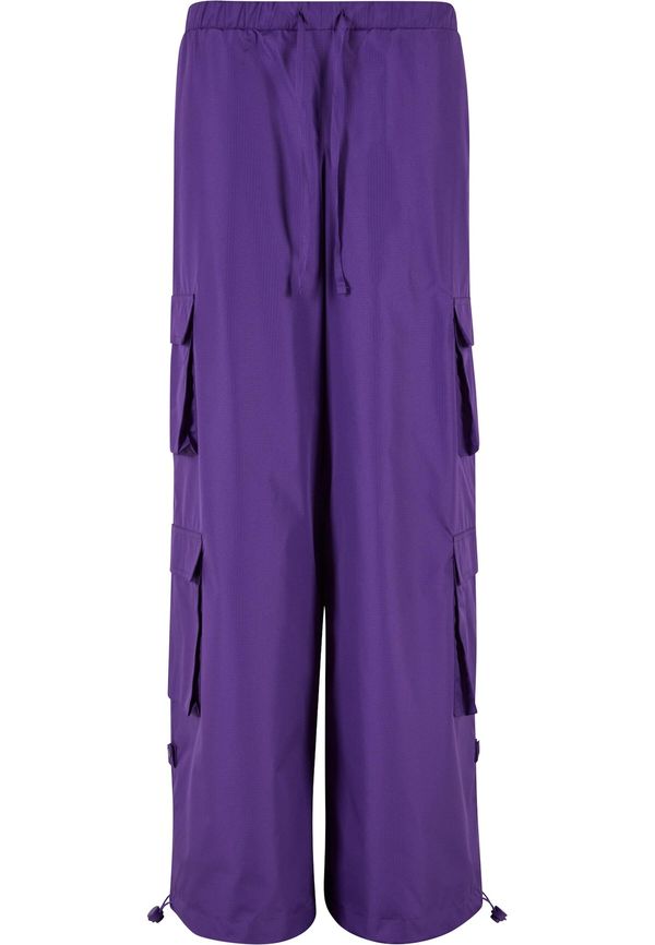 Urban Classics Urban Classics Cargo hlače  ljubičasta / crna