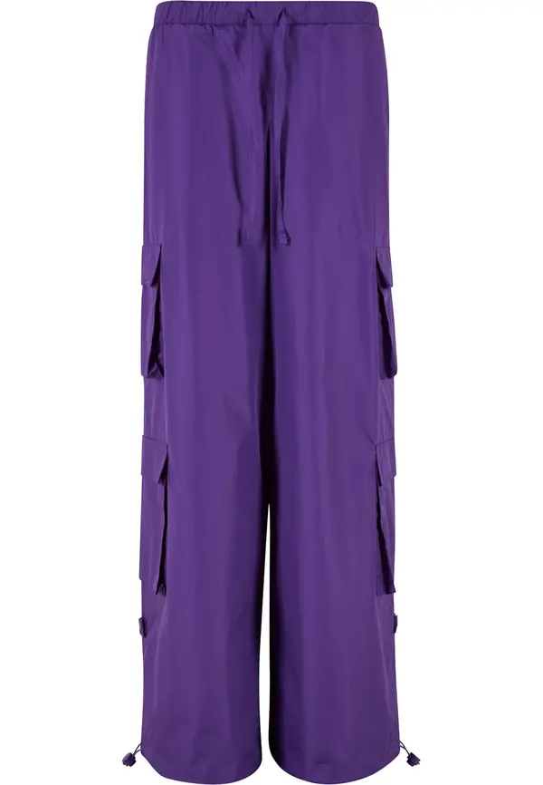 Urban Classics Urban Classics Cargo hlače  ljubičasta / crna