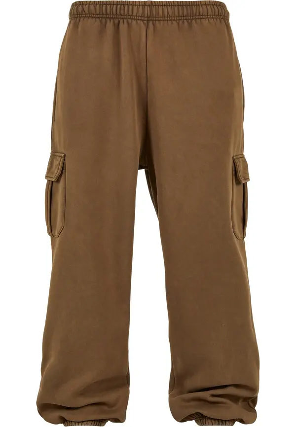 Urban Classics Urban Classics Cargo hlače  zeleno smeđa