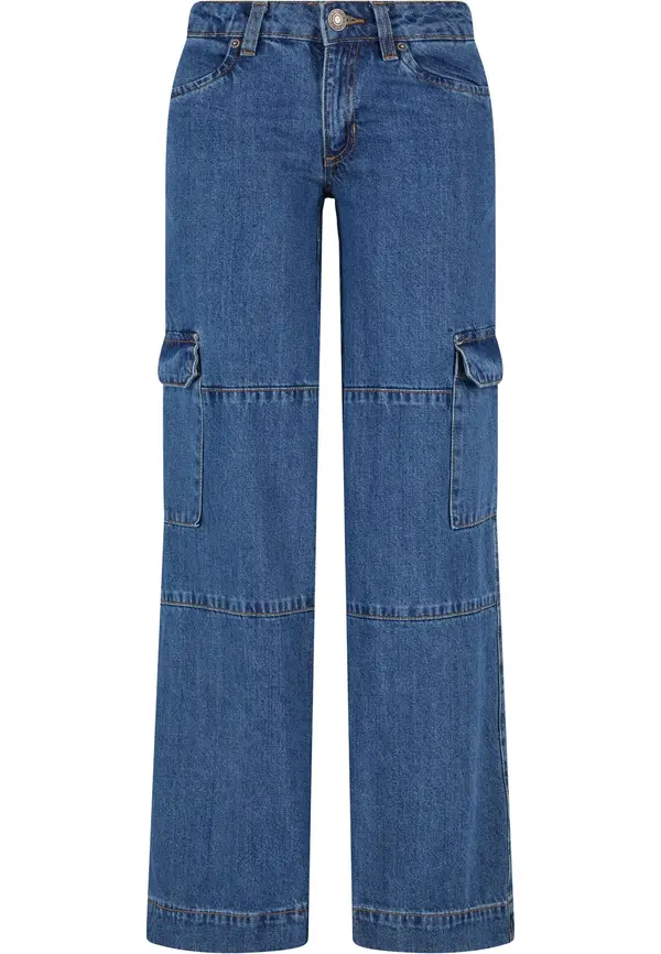 Urban Classics Urban Classics Cargo traperice  plavi traper