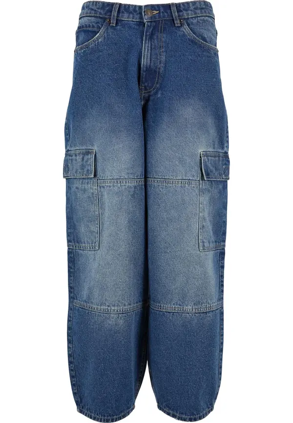 Urban Classics Urban Classics Cargo traperice  plavi traper