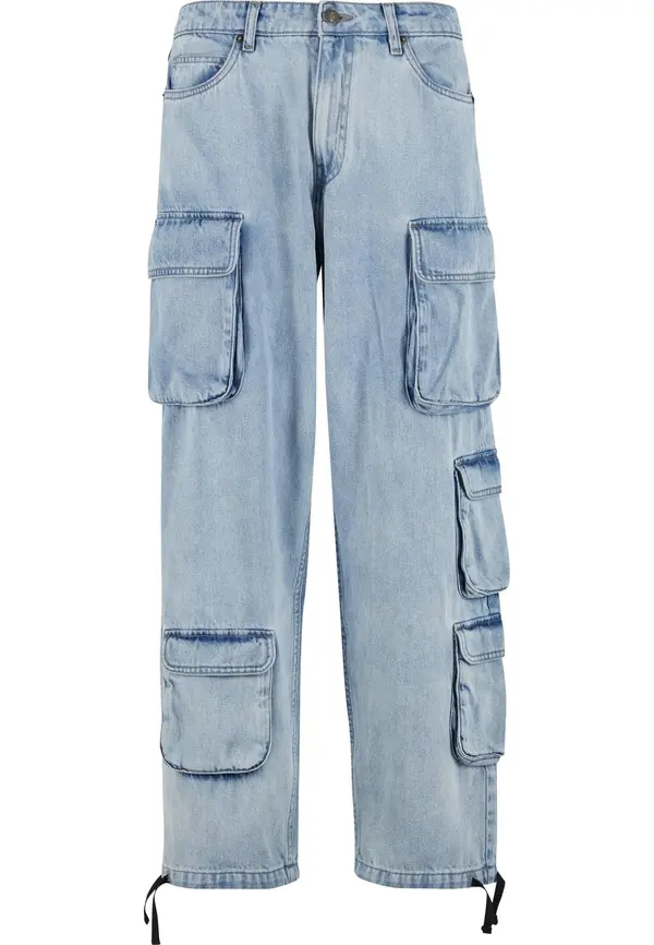 Urban Classics Urban Classics Cargo traperice  plavi traper
