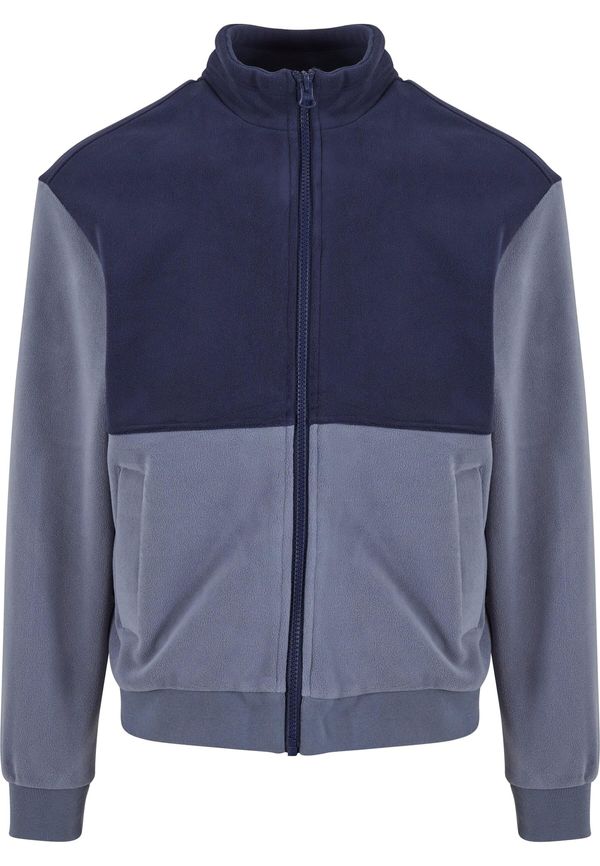 Urban Classics Urban Classics Flis jakna  mornarsko plava / sivkasto plava