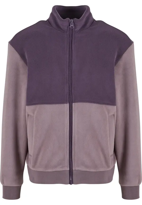 Urban Classics Urban Classics Flis jakna  svijetloljubičasta / tamno ljubičasta