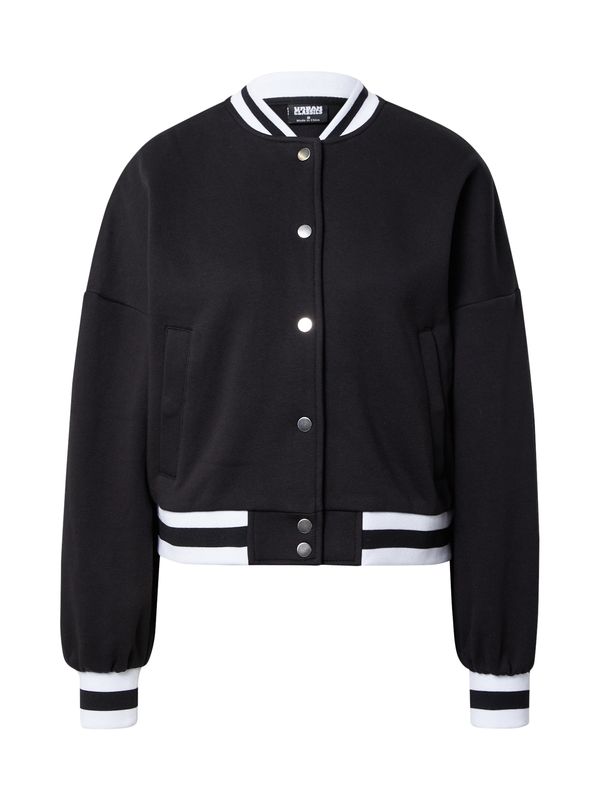 Urban Classics Urban Classics Gornji dio trenirke  crna / bijela