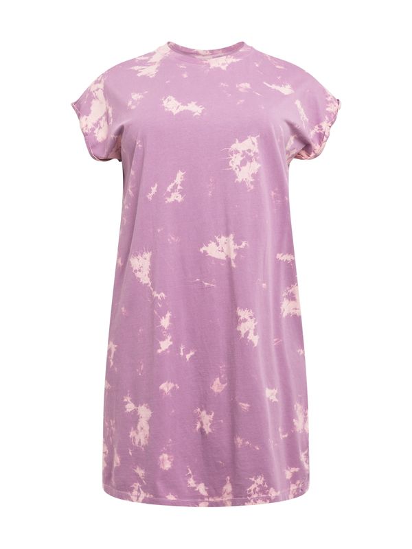 Urban Classics Urban Classics Haljina  bež / ljubičasta