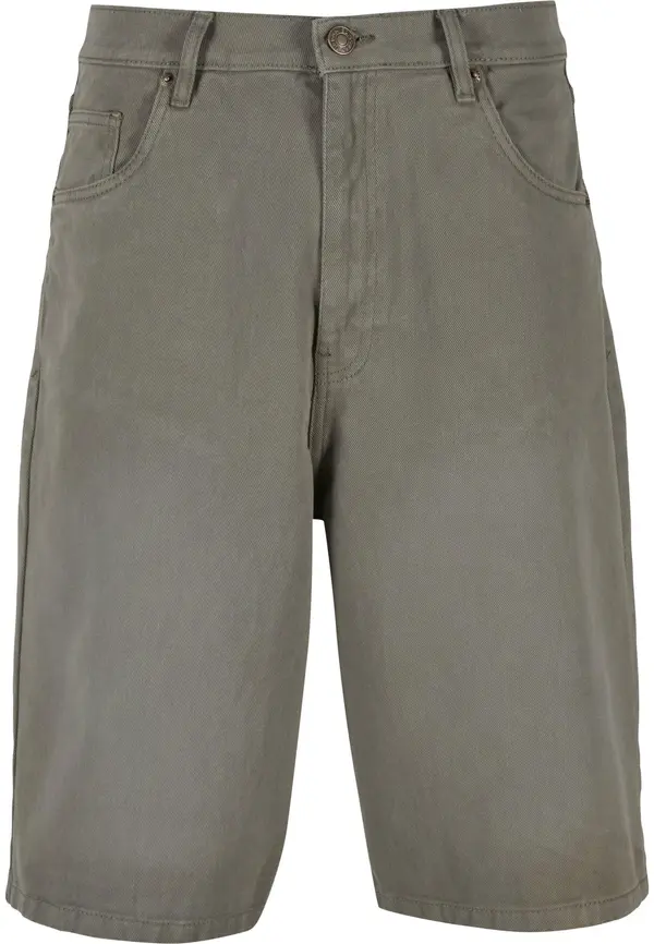 Urban Classics Urban Classics Hlače ' 90's Heavy Denim Shorts '  maslinasta