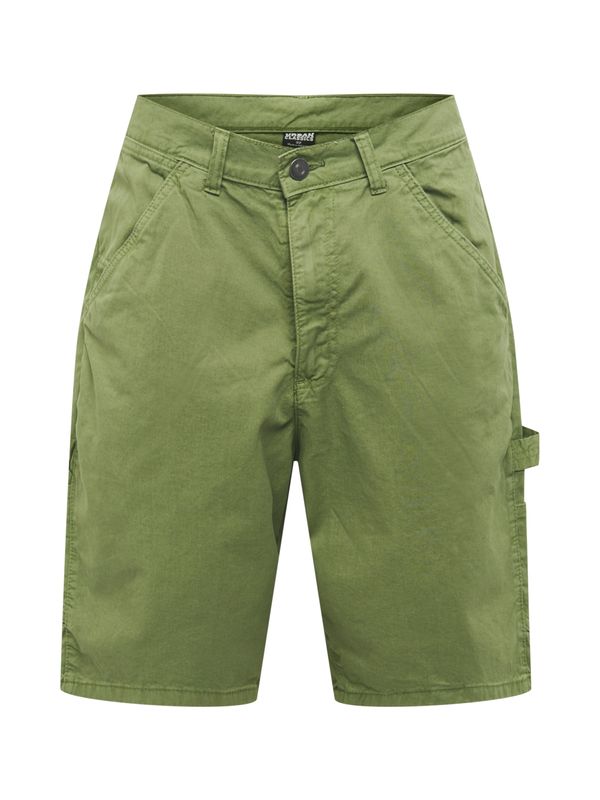 Urban Classics Urban Classics Hlače 'Carpenter'  svijetlozelena