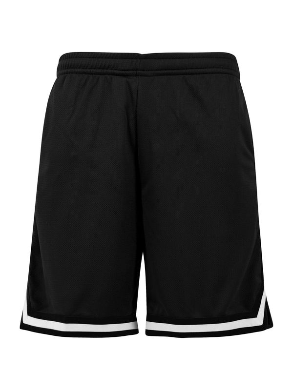 Urban Classics Urban Classics Hlače  crna / bijela