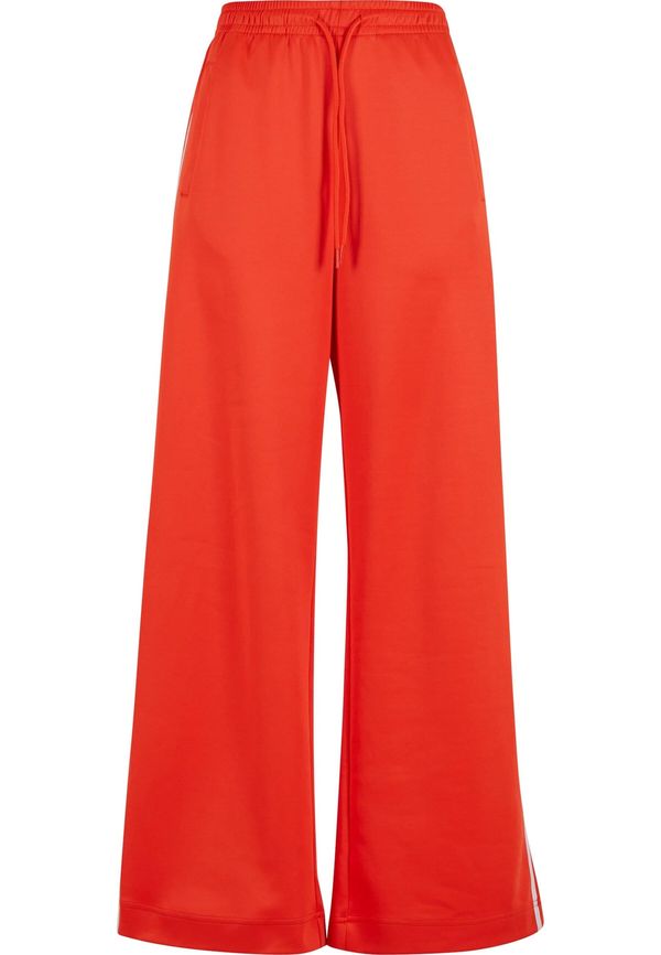 Urban Classics Urban Classics Hlače  narančasto crvena / bijela