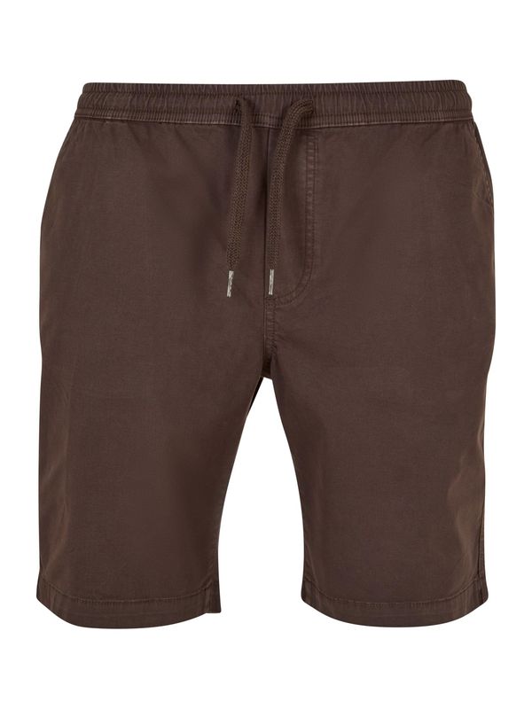 Urban Classics Urban Classics Hlače  tamno smeđa