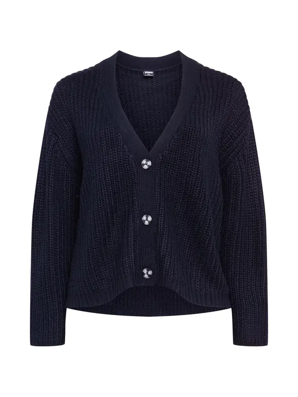 Urban Classics Urban Classics Kardigan  pastelno plava / crna