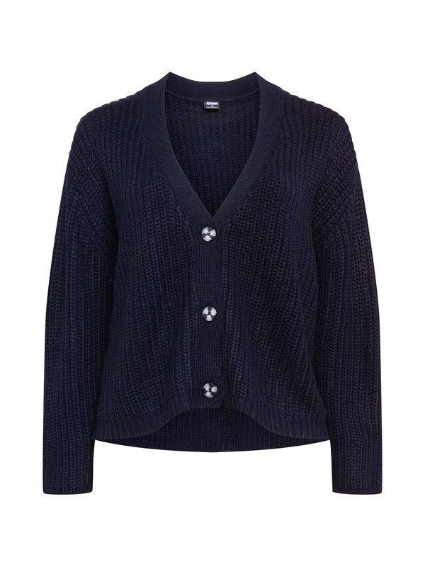 Urban Classics Urban Classics Kardigan  pastelno plava / crna