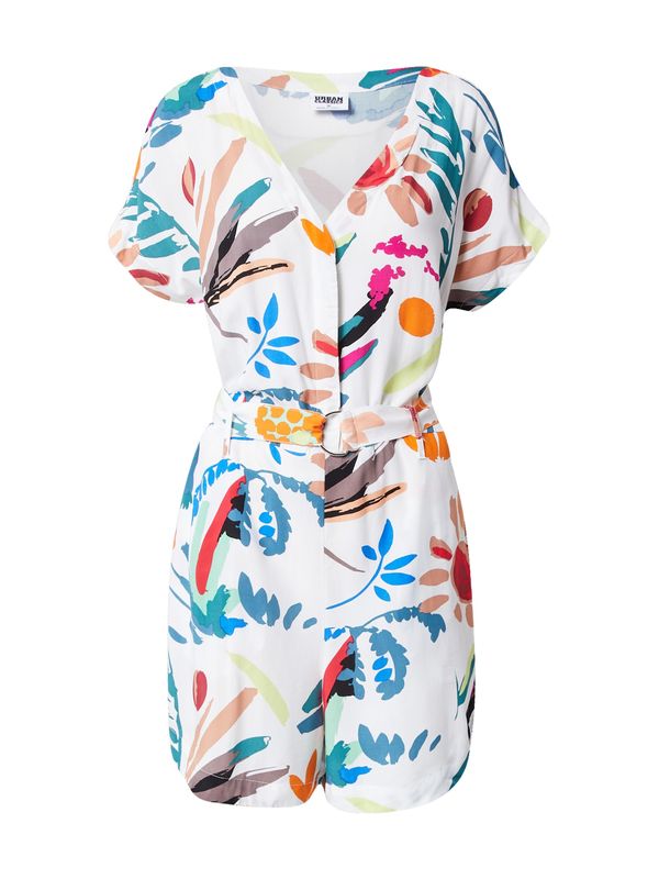 Urban Classics Urban Classics Kombinezon  miks boja / bijela