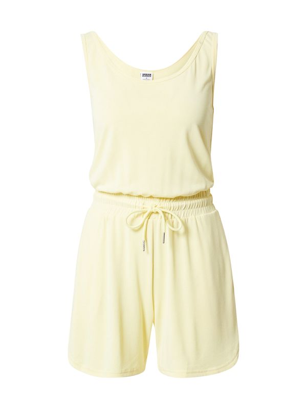 Urban Classics Urban Classics Kombinezon  pastelno žuta