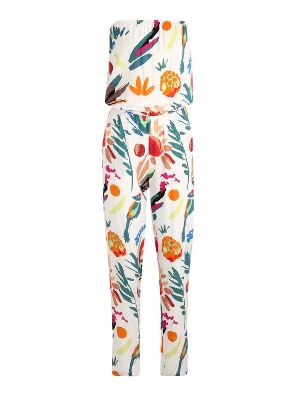 Urban Classics Urban Classics Kombinezon  petrol / narančasta / crvena / bijela