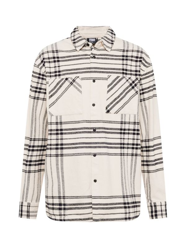 Urban Classics Urban Classics Košulja  bež / crna