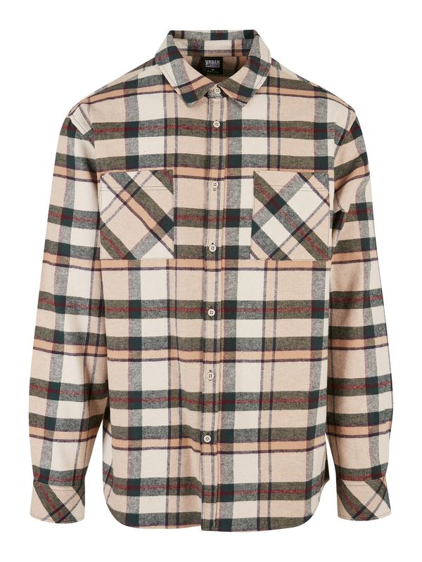 Urban Classics Urban Classics Košulja 'Mountain'  bež / miks boja