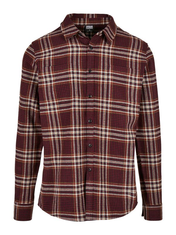 Urban Classics Urban Classics Košulja  svijetlosmeđa / tamno smeđa