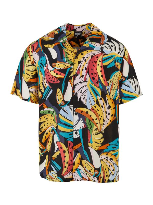 Urban Classics Urban Classics Košulja  tirkiz / oker / zelena / crna / bijela