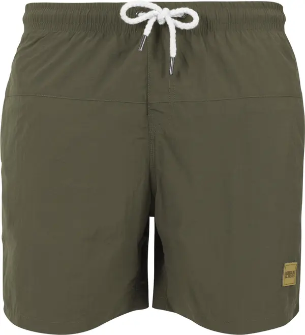 Urban Classics Urban Classics Kupaće hlače 'Block Swim'  kaki