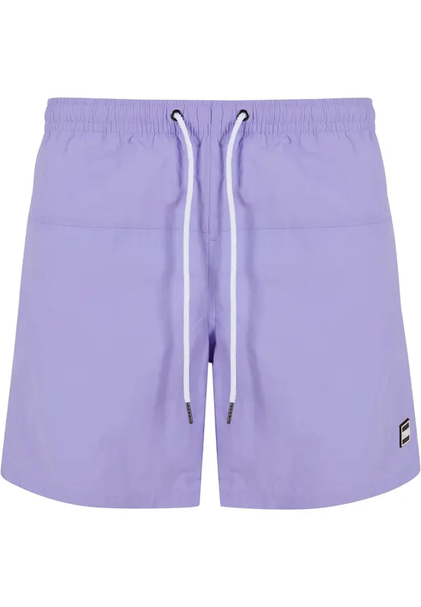 Urban Classics Urban Classics Kupaće hlače  lavanda / crna / bijela