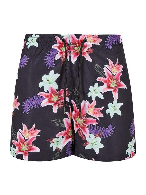 Urban Classics Urban Classics Kupaće hlače  mornarsko plava / menta / tamno zelena / tamno ljubičasta / roza