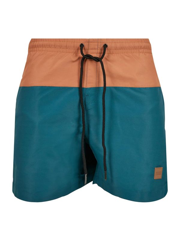 Urban Classics Urban Classics Kupaće hlače  tamno plava / smeđa