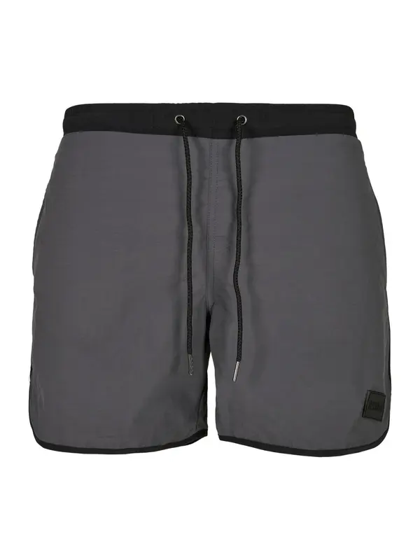 Urban Classics Urban Classics Kupaće hlače  tamo siva / crna