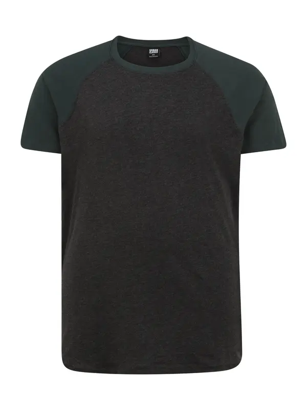 Urban Classics Urban Classics Majica  antracit siva / petrol