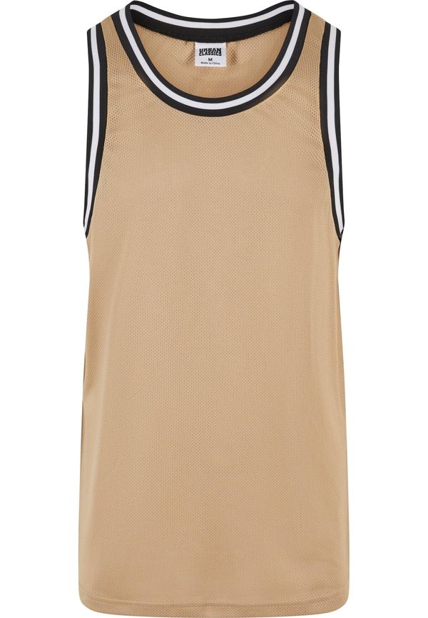 Urban Classics Urban Classics Majica  bež / crna / bijela