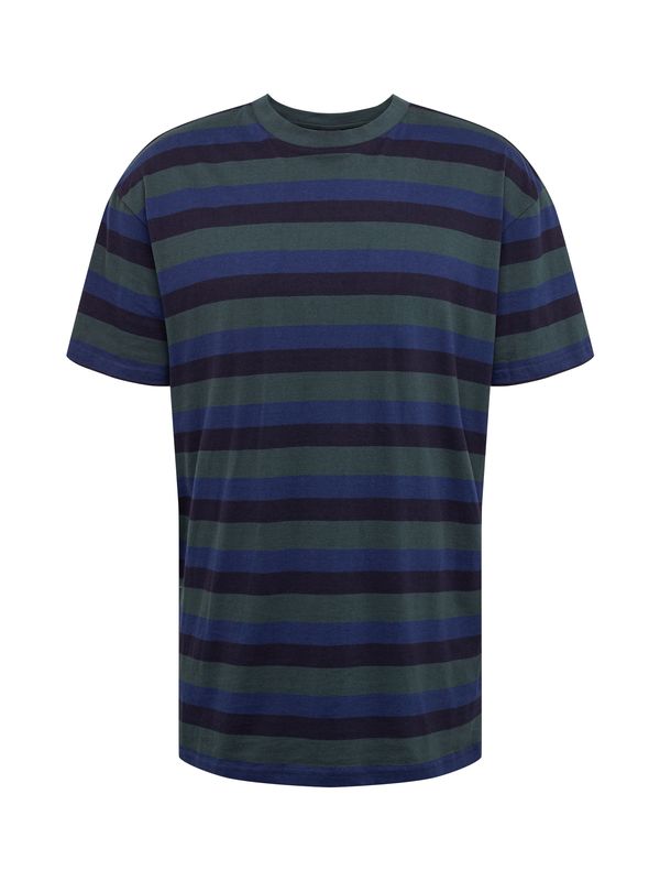 Urban Classics Urban Classics Majica 'College'  plava / mornarsko plava / kaki